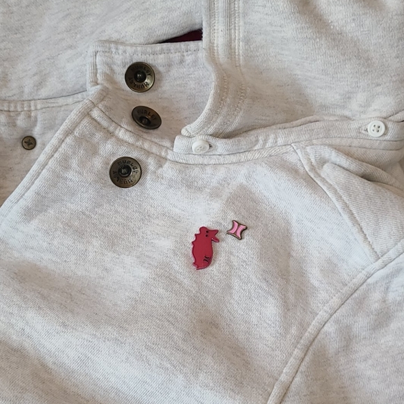 Hurley girls fleece hoodie jacket sz 16 (youth xl) - Picture 7 of 8